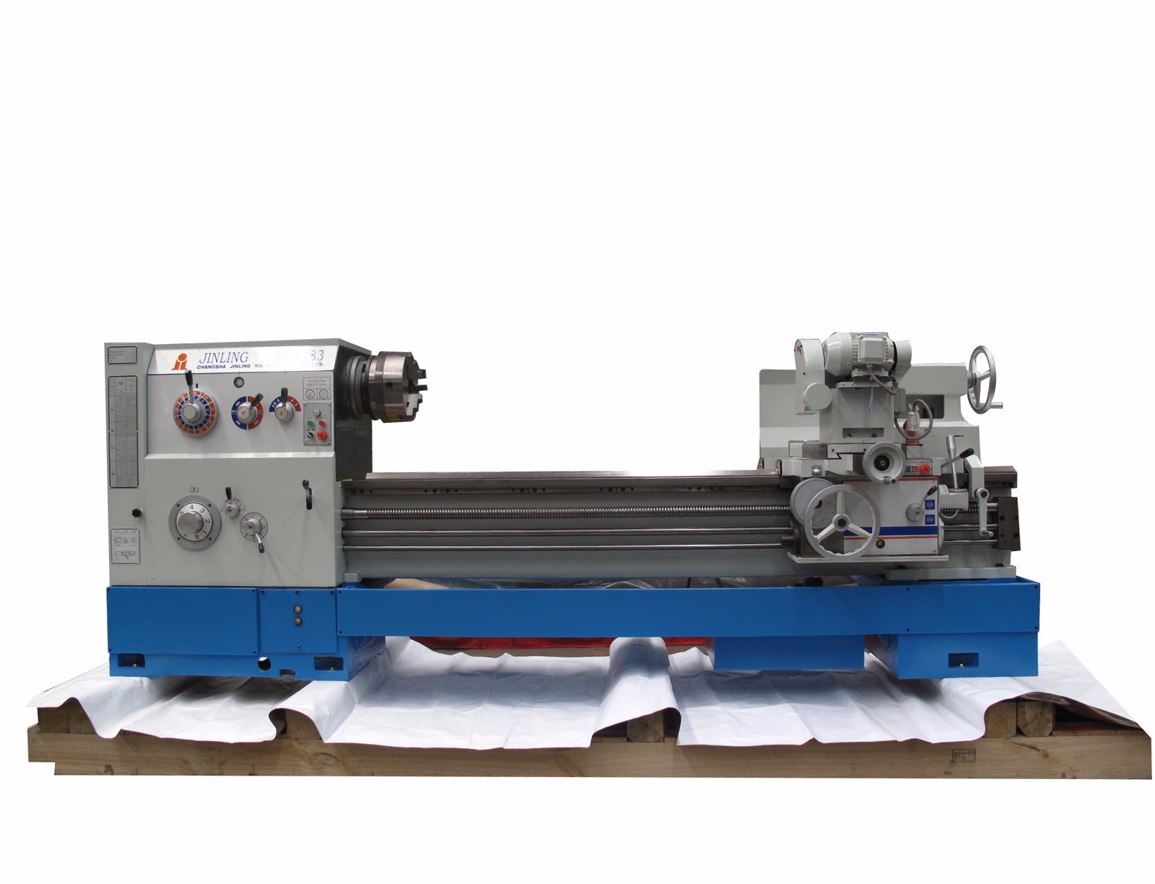 Rubber roller grinding machine